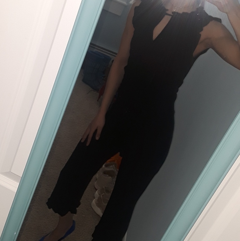 Black jumpsuit